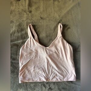 lululemon athletica strawberry milkshake v-neck align tank top